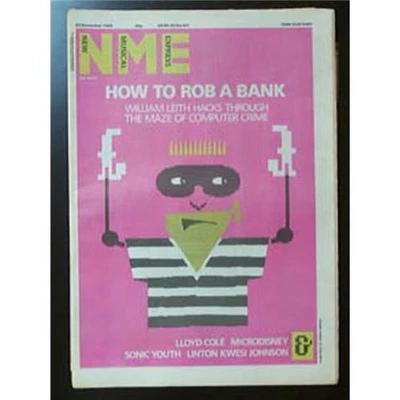 VARIOUS 1985 NME MAGAZINE NOV 23 1985 - COMPUTER CRIME FEATURE UK - Image 1 of 2