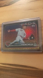 2024 Topps Series, Stuart Fairchild, Cincinnati Reds, #673, Holiday - Bild 1 von 2