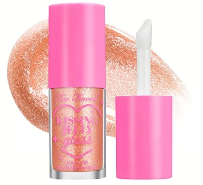 Too Faced Kissing Jelly Gloss Cream Soda Juicy Lip Oil Gloss Hybrid NIB NEW - Image 1 of 4