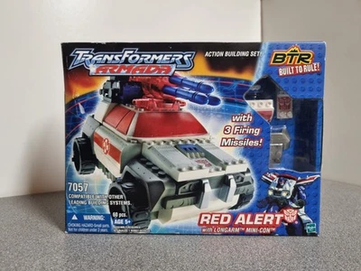 Hasbro Built To Rule Transformers Armada Red Alert With Longarm Mini Con Set  - Image 1 of 4