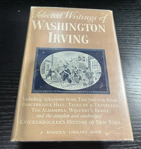 Selected Writings of Washington Irving - Modern Library #240 - Hardcover w/ DJ - Picture 1 of 6