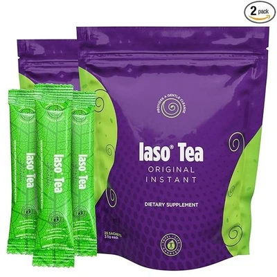 TÉ IASO INSTANTÁNEO - 50 SOBRES - Limpieza desintoxicante para bajar de peso - Envío rápido Foto 1 de 4