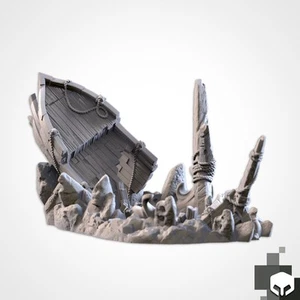 The Game of Destiny - Torre de dados 'Crashed Ship' - Imagen 1 de 4