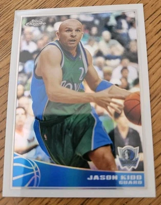 2009-10 Topps Chrome Refractor /500 Jason Kidd #24 HOF - Image 1 of 2