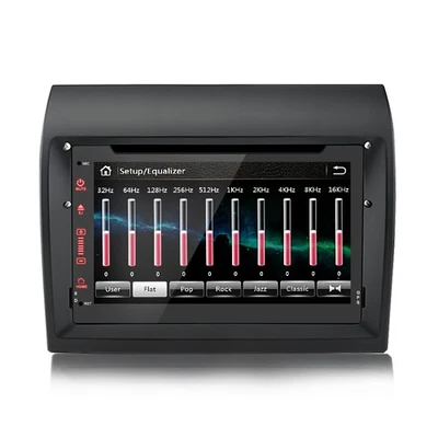 Autoradio Für Fiat Ducato Peugeot Boxer 06-2015 CD DVD GPS Navi BT RDS SWC DSP - Bild 1 von 4