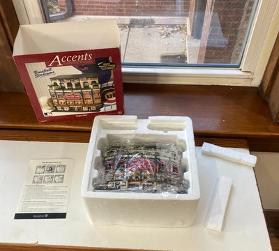 Accents 2005 Dept 56 Wrigley Field Cubs Light Up Christmas Decoration NMIB - Image 1 of 4