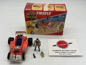 Figura de vehículo Kenner Firefly & Julio López 1986 con caja completa máscara vintage - Imagen 1 de 4