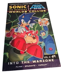 Cómics de Sonic Mega Man Worlds Collide 2 Archie novela gráfica juegos - Imagen 1 de 10