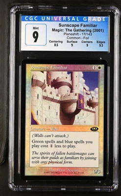 SUNSCAPE FAMILIAR Planeshift Foil CGC 9 MTG [Nostalgium] - Image 1 of 2