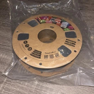 Filamento para impresora 3D OVERTURE Easy PLA 1,75 mm, 1 kg 1 kg, gris espacial fácil - Imagen 1 de 4