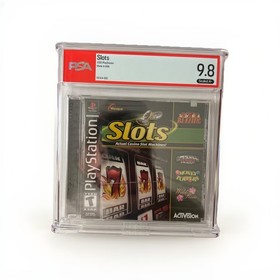 Playstation 1 - Slots - Activision, PSA Graded 9.8 A+ New, Sealed - Pop 1! Rare