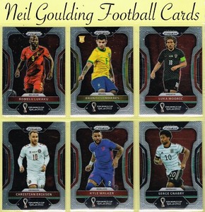 Panini FIFA World Cup Qatar 2022 ☆ PRIZM ☆ Football Cards #1 to #150