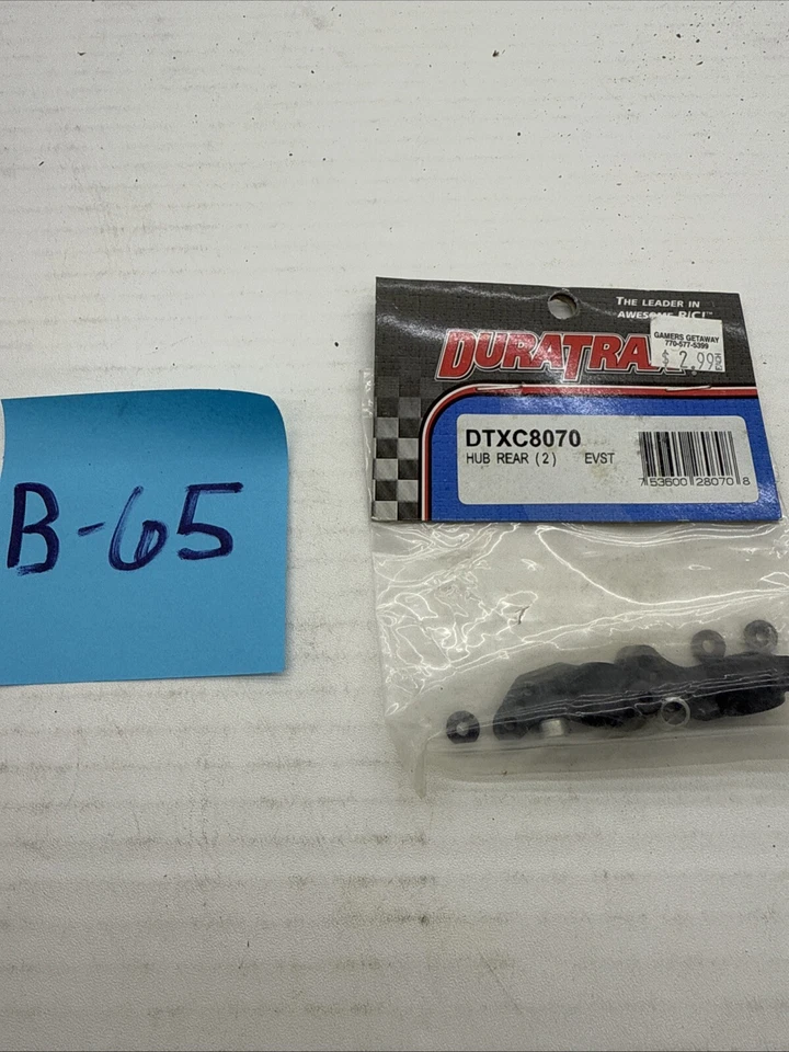 Duratrax. DTXC8070 HUB REAR (2) EVST - Image 1 of 1