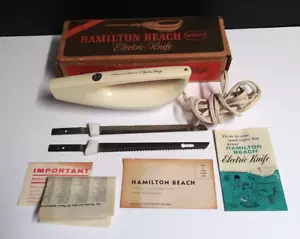 Cuchillo de talla eléctrico Hamilton Beach Scovill modelo 275-1 con caja e instrucciones - Imagen 1 de 7