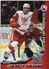 Riley Sheahan 2013-14 AHL Top Prospects Grand Rapids Griffins