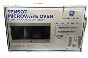 GE 1.6Cu.Ft Countertop Microwave Stainless Steel Sensor Cooking 1150Watts (open) - Picture 1 of 2