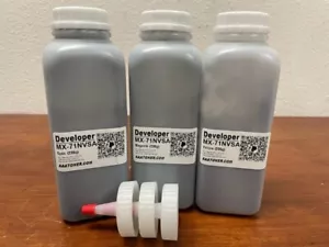 (235g x 3) CMY Tri Color Developer for Sharp MX-6201N, MX-7001N (Repair, Fix) - Picture 1 of 2