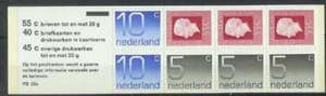 Postzegelboekje Nederland postfris MNH NVPH PB20a / met telblok - Picture 1 of 1