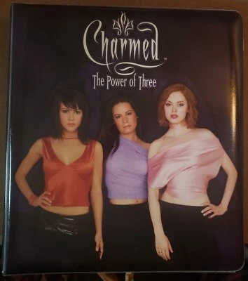 Charmed The Power of Three Binder w/3 Complete 72 Card Sets Connections Inkworks - Image 1 of 4