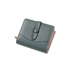 Women Wallet Solid Coin Purse Portable Card Holder Zipper Pocket PU Leather