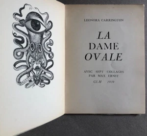 [Max Ernst] Leonora Carrington — La Dame ovale — 7 pl. h.t. — é.o. — GLM — 1939. - Imagen 1 de 14