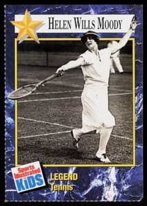1993 Sports Illustrated for Kids Helen Wills Moody #208  TENNIS - Picture 1 of 2