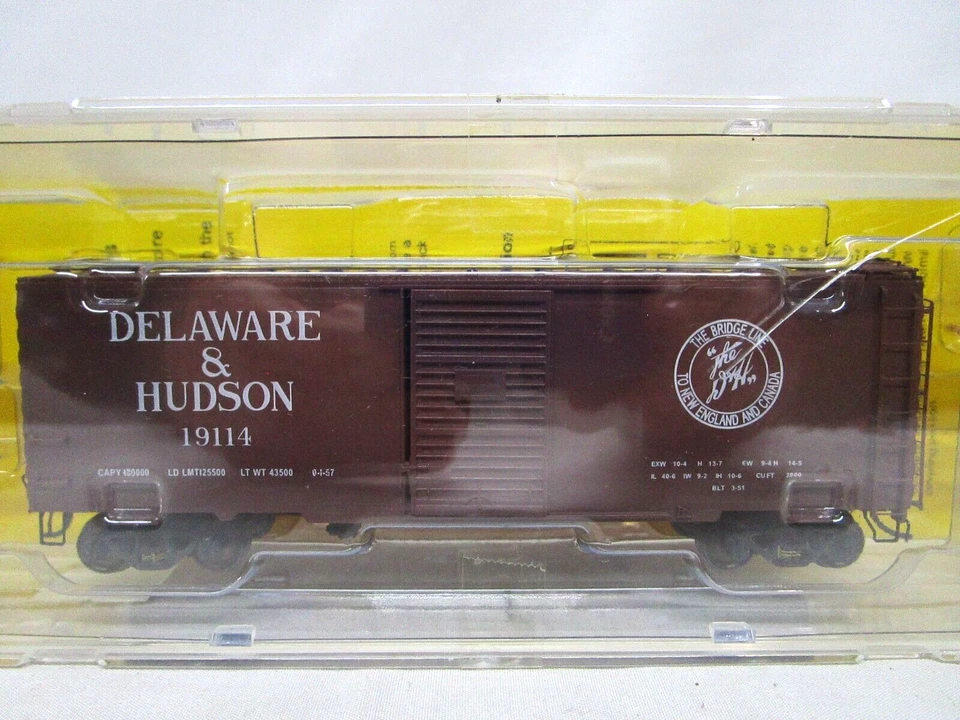 HO Kadee Delaware & Hudson 19114 Boxcar in 0b