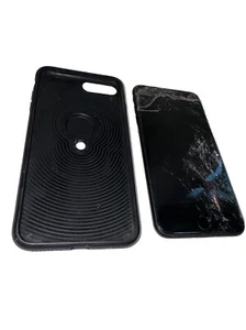 Apple Iphone 7 Plus  - 32GB - Black (T-Mobile) - CRACKED SCREEN Damaged Parts - Zdjęcie 1 z 17