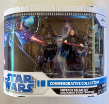 STAR WARS FORCE UNLEASHED EMPEROR PALPATINE & SHADOW STORMTROOPERS 3-PACK MISB
