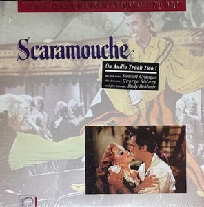 SCARAMOUCHE (STEWART GRANGER) [CRITERION COLLECTION] NEW LASERDISC! SEALED! - Picture 1 of 1