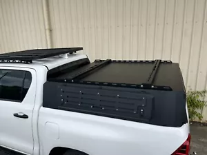 Low Profile Steel Canopy for Ford Ranger PX 2012-2022/Mazda BT50 Dual Cab Ute - Picture 1 of 19