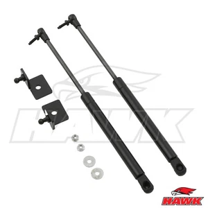 HAWK GAS POWERED BONNET STRUTS PAIR & FITTING KIT FOR FORD RANGER T6 T7 T8 12-22 - Afbeelding 1 van 8