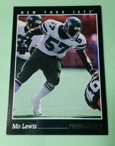 Scheda Calcio Pinnacle 1993 #67 Mo Lewis - New York Jets  - Foto 1 di 2