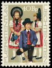 LIECHTENSTEIN 628 - Costumes Traditionnels "Enfants" (pb44847)