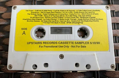 Upstairs Records Cassette RARE PROMO Sampler 5/10/90 Ice Cube & Various Artists - Image 1 of 4