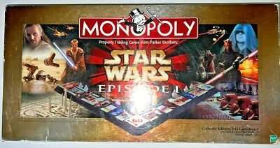 Parker Brothers 1999 Star Wars Episode 1 Monopoly Game - Image 1 of 3
