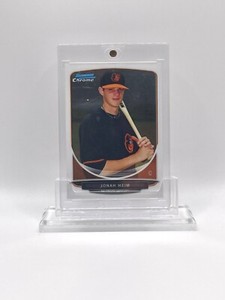 Jonah Heim 2013 1st Bowman Draft Picks Chrome Original Rookie Card RC #BDPP50