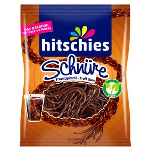 Hitschies Cola Schnüre Fruchtgummi mit spritzigem Colageschmack 125g - Bild 1 von 1