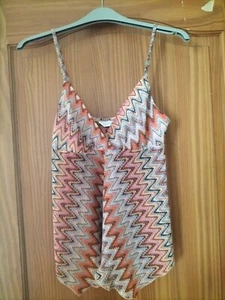 Woman Summer Floated Top Size 8 - Picture 1 of 4