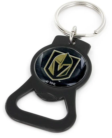 VEGAS GOLDEN KNIGHTS - BOTTLE OPENER KEYCHAIN - BRAND NEW - NHL-BK-702-34-BK Cover