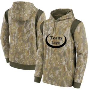 Herren 2021 Camo For 32 Club Salute to Service Sideline Therma Pullover Hoodie - Bild 1 von 29