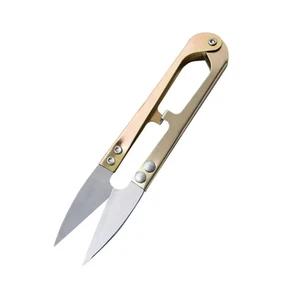 Forbice Cesoia Taglia Filo da Pesca Forbici per Tagliare Fili Nylon Acciaio - Foto 1 di 5