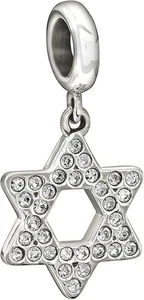 CHAMILIA Davidstern CLEAR SWAROVSKI Sterling Silber CHARM 2025-1006 mit Box - Bild 1 von 3