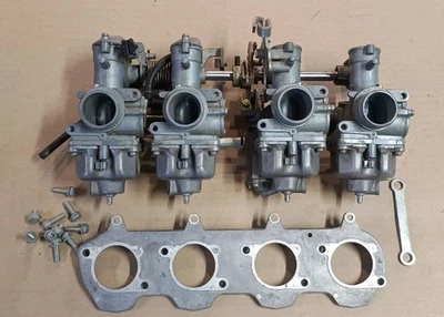 Keihin PD50B 碳纤维架 26 毫米本田 CB650 79-82 — 第 1/4 张图片