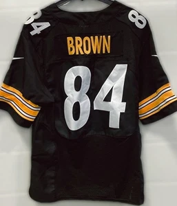 Pittsburgh Steelers Antonio Brown #84 Nike NFL Jersey XXL Black Authentic - Picture 1 of 7