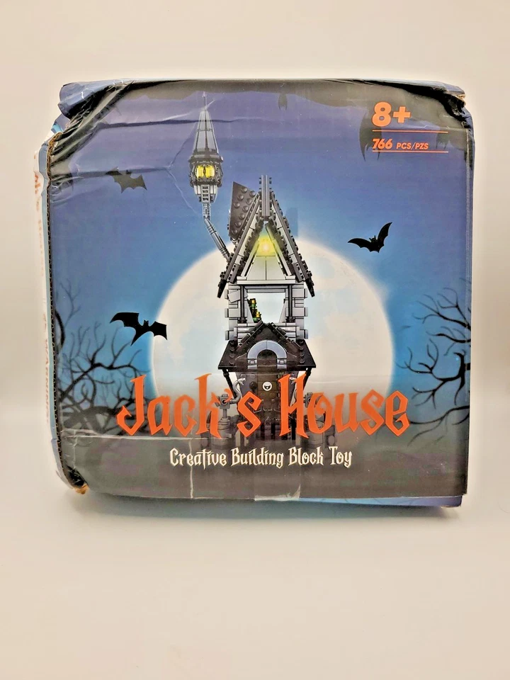 Nightmare Before Christmas Jack's House Creative Building Block Set #66007 - Image 1 of 4
