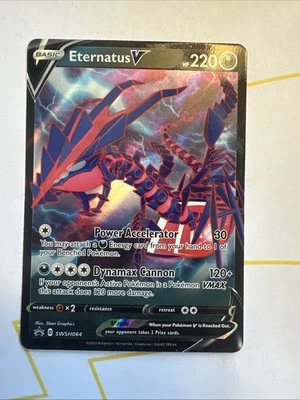 Eternatus V SWSH064 SWSH: Sword & Shield Promo Cards Holo - Image 1 of 2