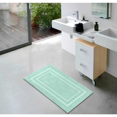 etérea Duschvorleger Badteppich Badvorleger Langen Türkis Grau Blau Rosa - Bild 1 von 2