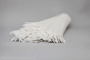 Varillas de soldadura de plástico HDPE (8 mm) blancas/naturales 20 piezas/tiras planas/polietileno - Imagen 1 de 1