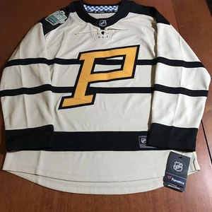 Fanatics Pittsburgh Penguins 2023 NHL Winter Classic Hockey Jersey Cream Adult M - Picture 1 of 5